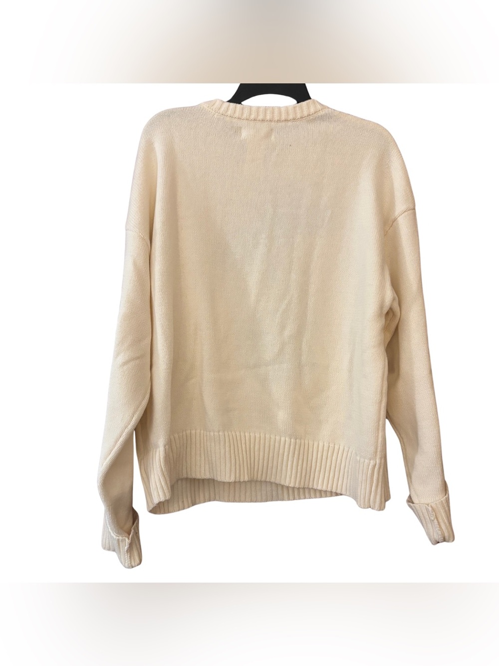 NWT Anthropologie Porridge Jolene Tennis Dog Sample Sweater RARE - Picture 4 of 8